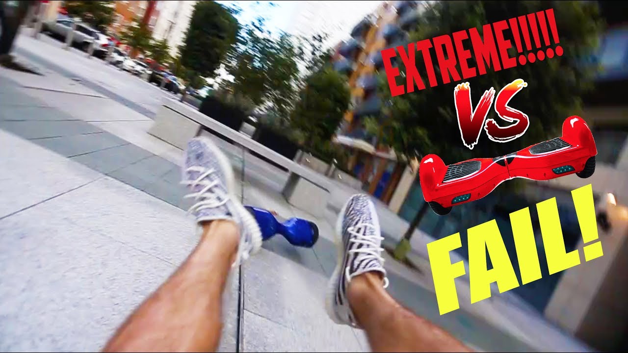 Insane Hoverboard Tricks Fail Youtube