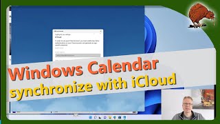 Windows Calendar Sync with iCloud + Two-Factor
