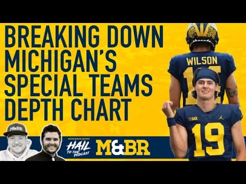 Breaking Down Michigan's Special Teams Depth Chart In 2023 - YouTube