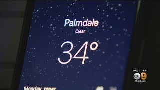 Below Freezing Temperatures Expected Overnight In Palmdale