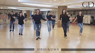 JERUSALEMA - LINE DANCE (COLIN GHYS & ALISON JOHNSTONE)