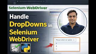 Handle Dropdowns in Selenium (Beginner to Advanced) | Real Examples #selenium #python