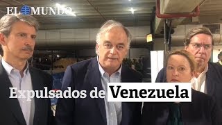 Maduro expulsa a cuatro europarlamentarios del PP