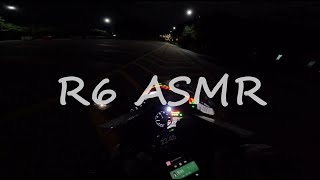 YAMAHA R6 NIGHT RIDE🌙🔥ㅣPURE SOUNDㅣFULL EXHAUSTㅣASMR