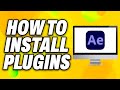 How To Install Plugins in Adobe After Effects - Quick Fix