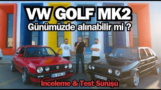 VW Golf 2 İnceleme | MK2 Golf Günümüzde Alınabilir Mi ?