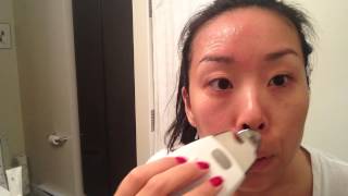 Galvanic Face Spa Tutorial ~ step 3 using pretreat gel by Monica