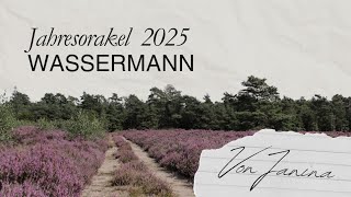 JAHRESORAKEL 2025 WASSERMANN ♒️| Unterbewusstsein. Die Akzeptanz deiner Andersartigkeit.