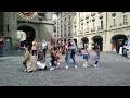 (Fancam) TWICE dancing 'Knock knock' in Bern, Switzerland