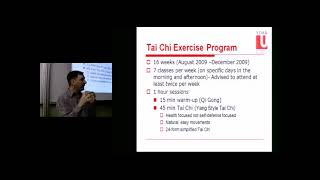 Tai Chi for Older Adults: Improving Physical and Psychological Health - Hala Tamim, PhD