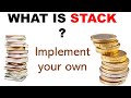 Stack Data Structure in Java. Understand its basic operation and how to implement it in Java.