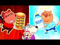 👼 Demon VS Angel 😈 Babysitter | Series About Mommy Wolf Family | Cartoon for Kids