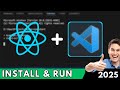 Install ReactJS in Visual Studio Code | Run ReactJS in VSCode (2025)