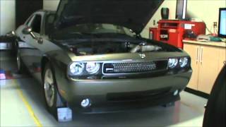 Supercharged V6 Dodge Challenger being Tuned by Steven Leerentveld