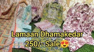 Lamaan Is Back With 250/- Offer 😱 500/- Me Laaye Jaipuri Cotton K Suit😱 Hamesha Ki Tarah Sabse Sasta