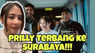 🔴VLOG PRILLY KE SURABAYA BERSAMA TEAM KETIKA BERHENTI DISINI!!