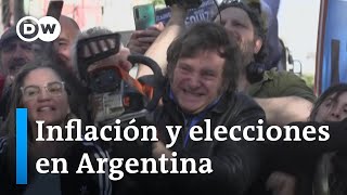 Inflación en Argentina da alas a Milei