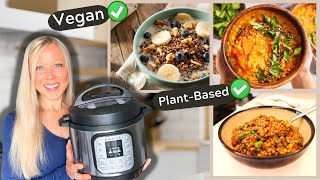 My Favorite Plant-Based INSTANT POT Meals for Weight Loss // Vegan, WFPB