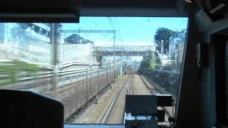 DSCF5770ＪＲ横須賀線20150923前方車窓 武蔵小杉→西大井