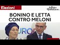 Elezioni, Bonino e Letta contro Meloni su aborto: 