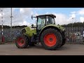 2010 claas axion 840 4wd tractor c w front suspension cab suspension front linkage front pto