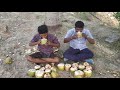 20 coconut drink challenge with my friend v2 village bro