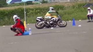 2016年7月24日TRYジムカーナRd 2　サトカナさん　NSR250R　第２H