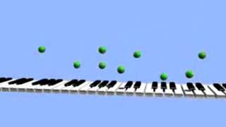 ragtime piano animation