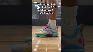 Kyrie Irving x Anta Shock Wave 5 Pro “Halloween” On Feet \u0026 In Hand Looks - Short Review Part 1/3