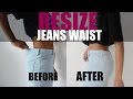 DIY LIFE HACK | HOW TO RESIZE JEANS WAIST (Elastic Method) DIY LIFE HACK | HOW TO RESIZE JEANS WAIST (Elastic Method)