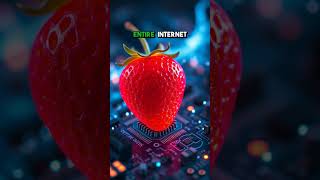 The Internet Weighs as Much as a Strawberry?! 🍓💻 #Shorts
