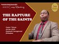 Pastor Shoko. 29/12/2025. , Rapture of the saints. Apostolic Faith Church SCA