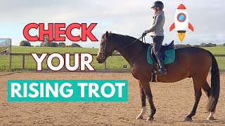 Three Tips to Master Your Rising Trot