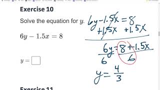 Big Ideas 1.4 - Rewriting Equations \u0026 Formulas