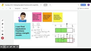 4.NF.1 - Finding Equivalent Fractions with Length Models