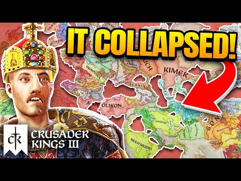 I conquered the world in CK3 just to watch it collapse.