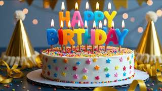 🎂 Happy Birthday Celebration Loop 4 Hours of Festive Cake, Candles & Party Ambience 🎈🎁