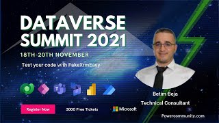 Test your code with FakeXrmEasy - Dataverse Summit 2021