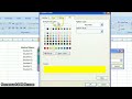 color coding data in ms excel