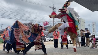 島尾の獅子舞 2022