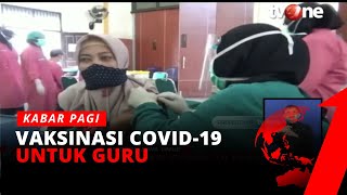 Ribuan Guru di Madiun Jalani Vaksinasi Covid 19, Dari Jenjang Paud Hingga SMP | tvOne