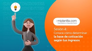 Determina tu base de cotización según tus ingresos | miplanilla.com