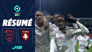 NÎMES OLYMPIQUE - FC METZ (1 - 4) - Résumé - (NO - FCM) / 2022-2023