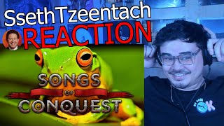 THIS GAME LOOKS DOPE | "Songs of Conquest Review" By SsethTzeentach REACTION
