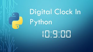 Digital Clock in Python | Digital clock using Tkinter Python With Source Code|Python Projects