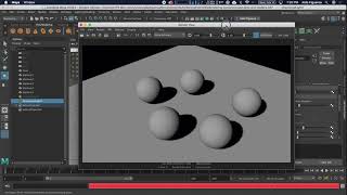 Ambient and Directional lights in Autodesk Maya