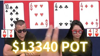 【 $13340POT 】DGAF really wants to Beats Sashimi