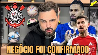 URGENTE! ESTÁ 100% CONFIRMADO! TUDO ACERTADO?CONTRATAÇÃO CONFIRMADA?ÚLTIMAS NOTÍCIAS DO CORINTHIANS