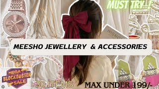 30 Meesho *Pinterest* Jewellery Haul 💜 | Earrings, Necklace, Bracelet and more | Live Unboxing 💕 |