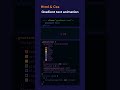 Gradient Text animartion usign Html and Css. #html #css #animation